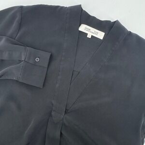Diane Von Furstenberg Blouse‎ Top Black Medium